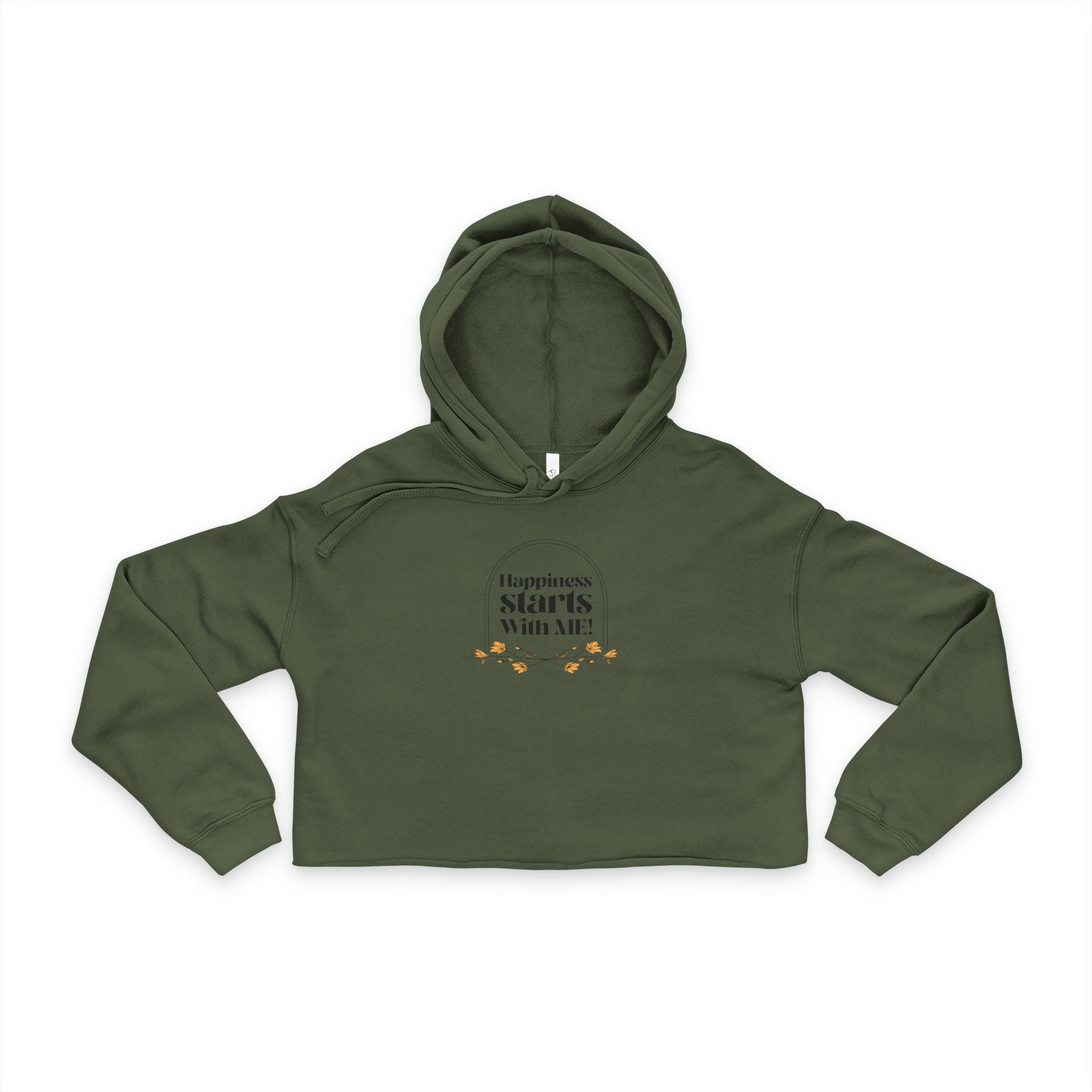 Happiness - Women's Cropped Hoodie