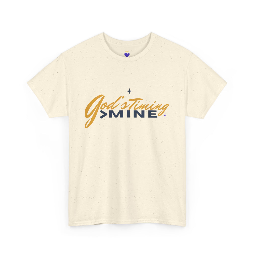 God's Timing | Unisex Heavy Cotton Tee