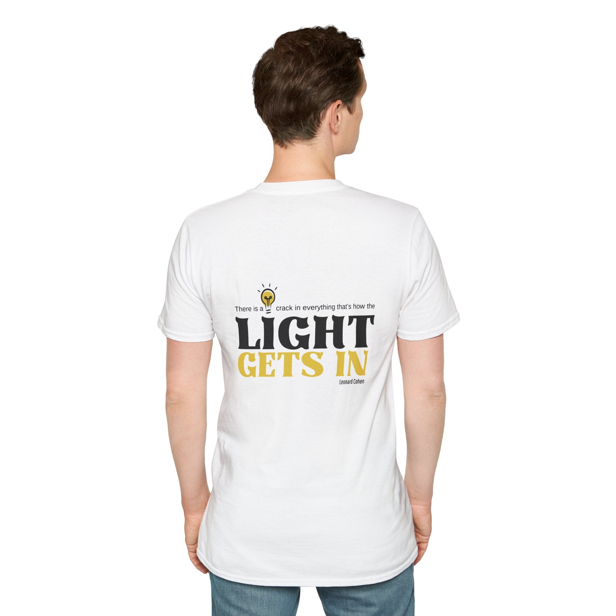 Light Gets In -  Unisex Softstyle T-Shirt