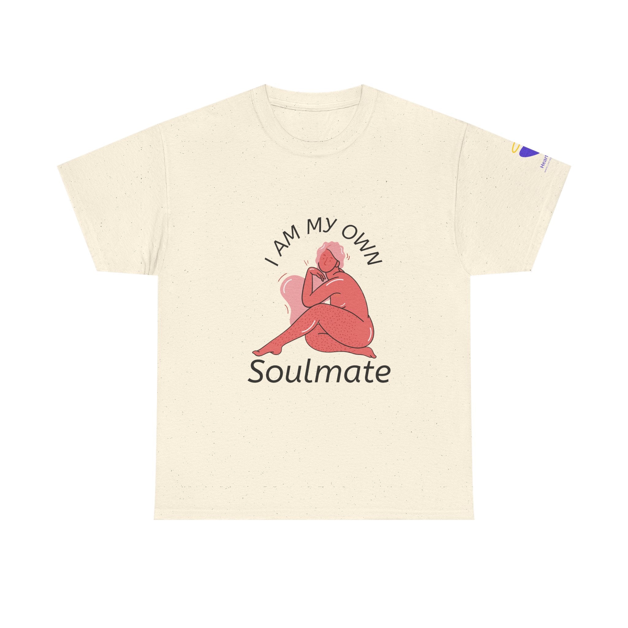 I Am My Own Soulmate - Unisex Heavy Cotton T-Shirt (Round Neck)