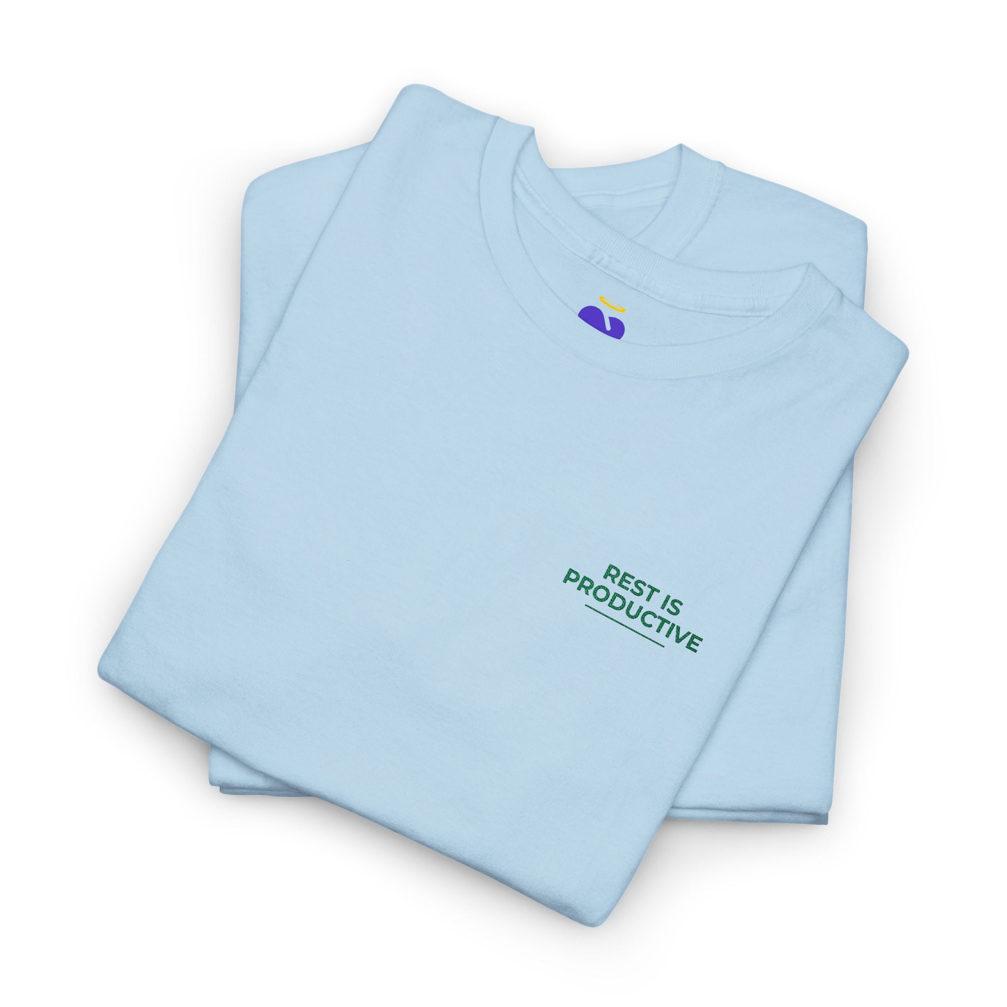 Rest Is Productive | Embroidered Unisex Classic T-Shirt