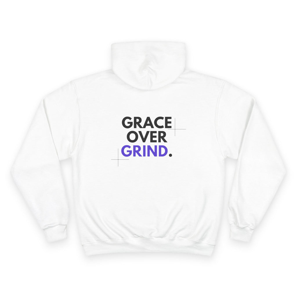 Grace Over Grind | Unisex Champion Premium Pullover Hoodie
