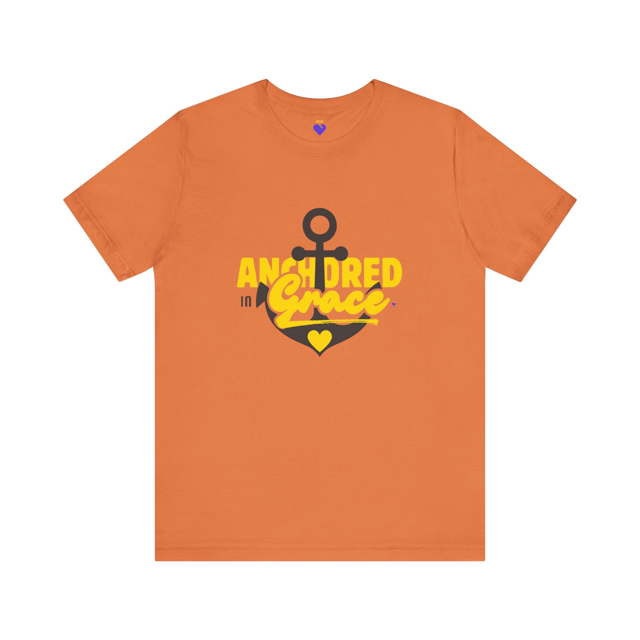 Anchored in Grace: Unisex  Short Sleeve Classic Tee