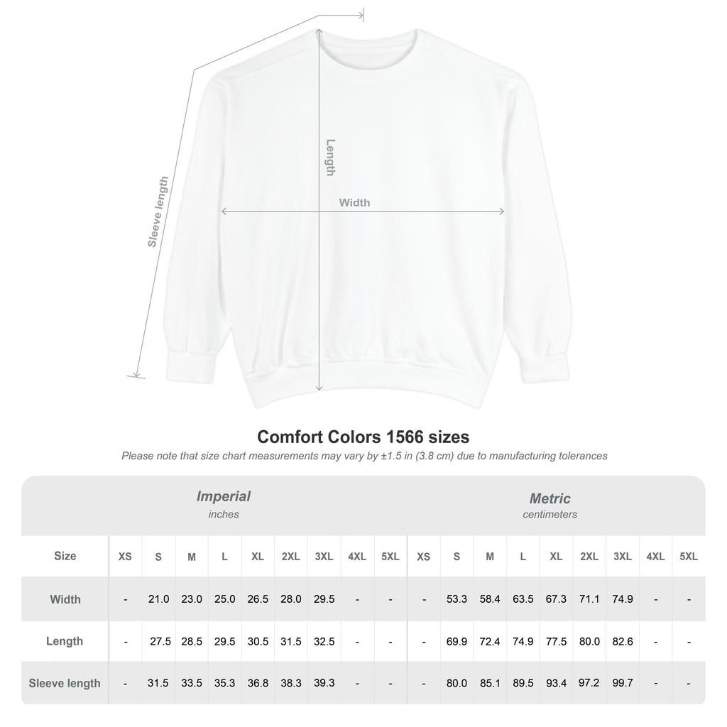 Joy Is My Protest Sweatshirt | Unisex Garment-Dyed Sweatshirt