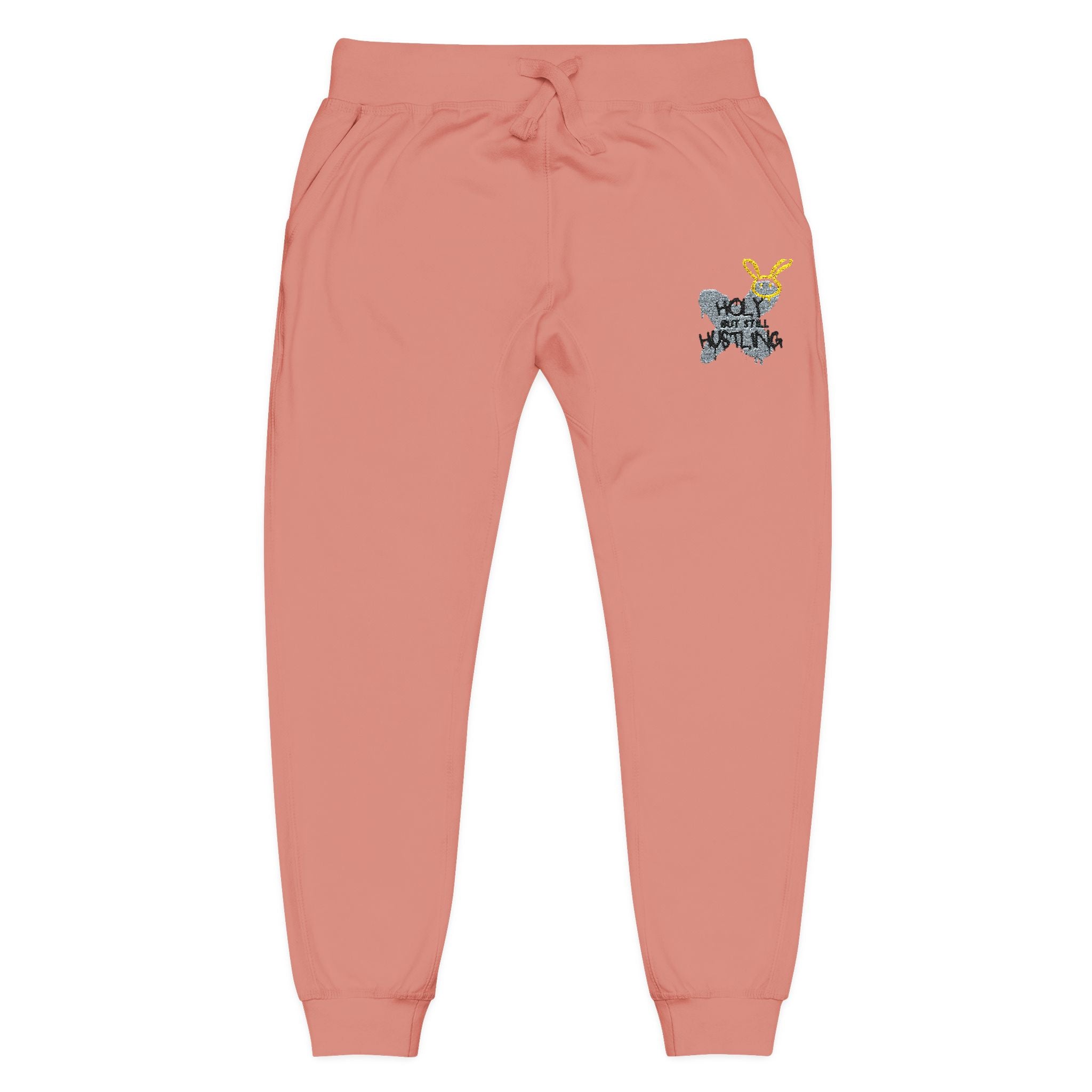 Holy But Still Hustling | Unisex Fleece Sweatpants