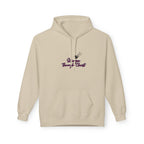 Stronger through Christ |Unisex Midweight Hooded Sweatshirt Sweatshirt - HeartHalo