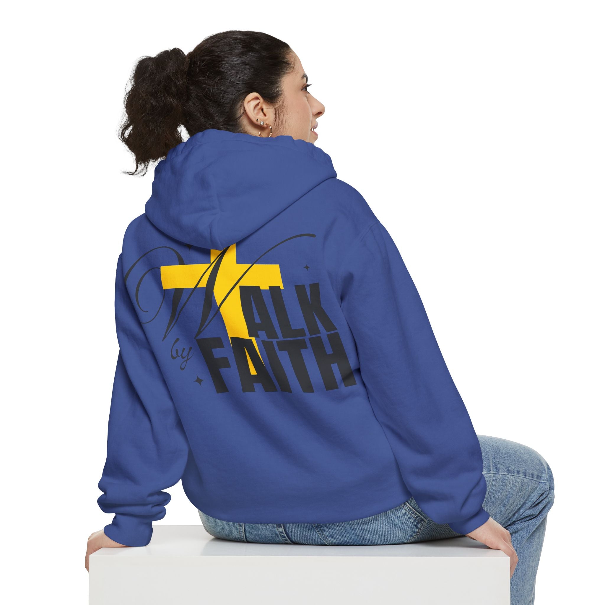 Walk by Faith | Unisex Pullover Hoodie
