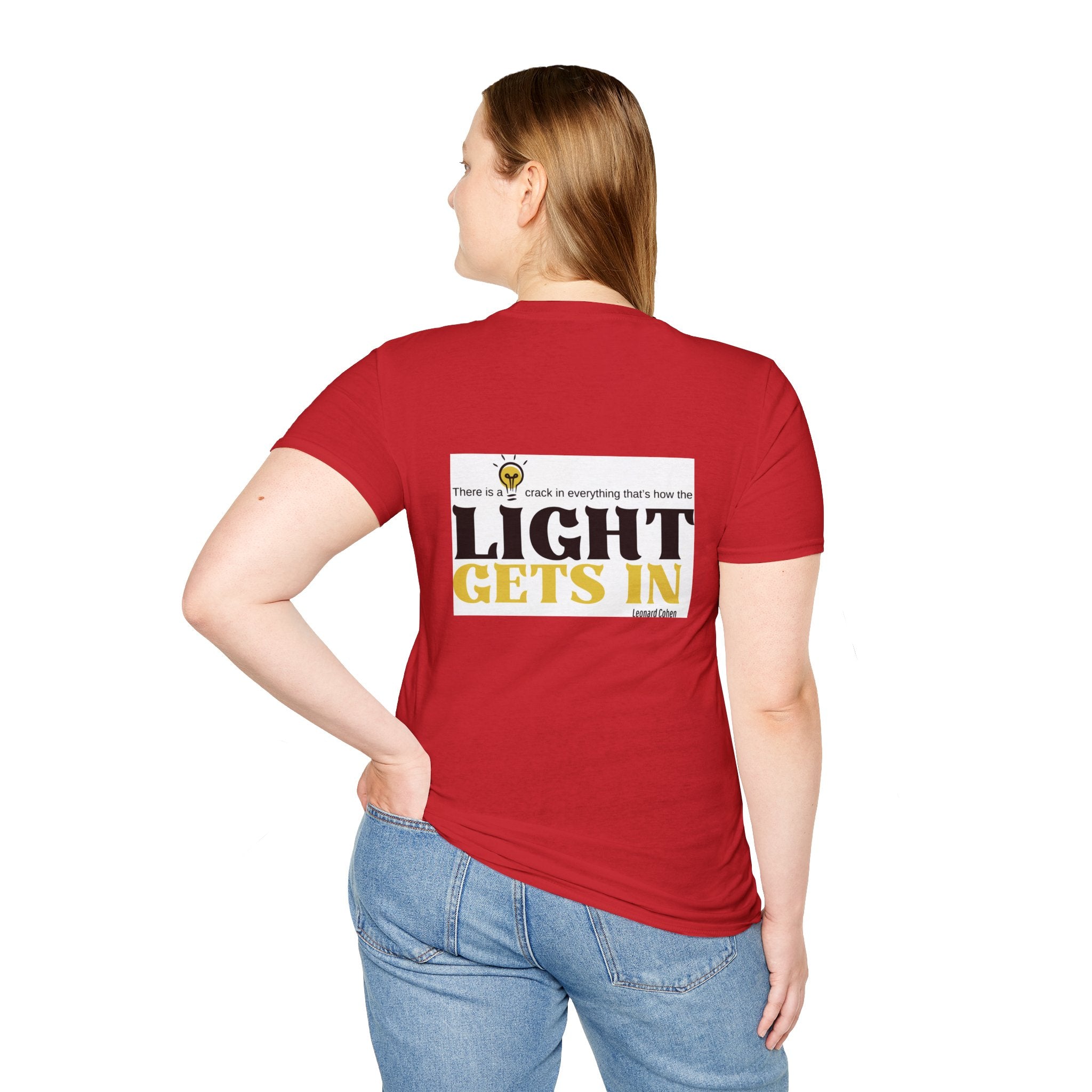 Light Gets In -  Unisex Softstyle T-Shirt