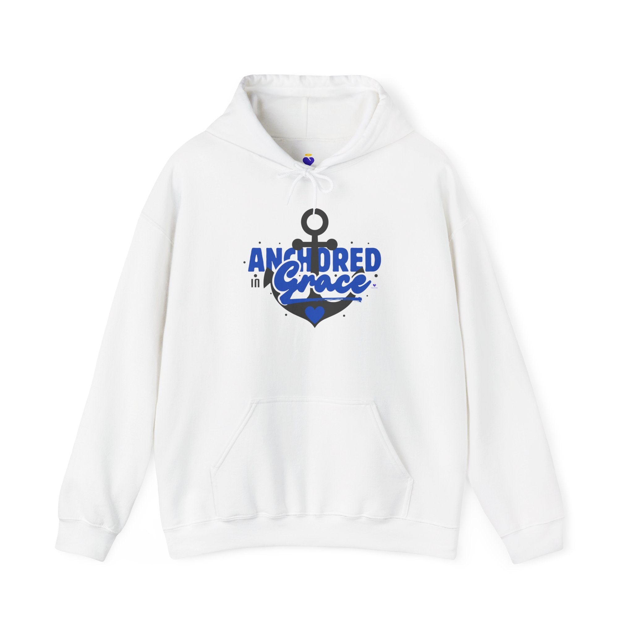 Anchored in Grace Hoodie-Unisex Heavy Blend™ Hooded Sweatshirt