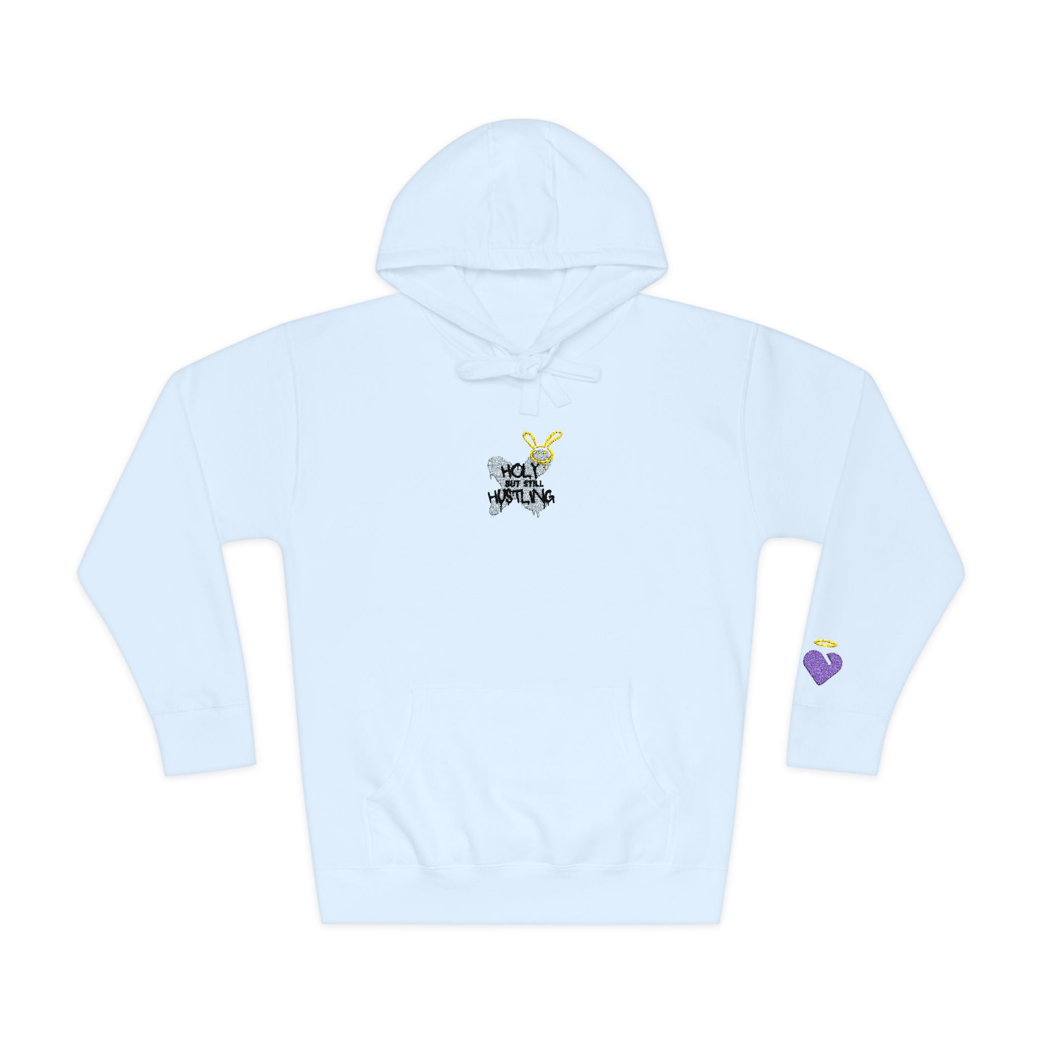 Holy But Still Hustling | Unisex Fleece Pullover Hoodie