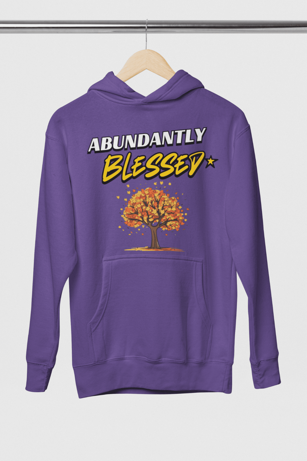 Abundantly Blessed – Faithful Gratitude Hoodie | HeartHalo