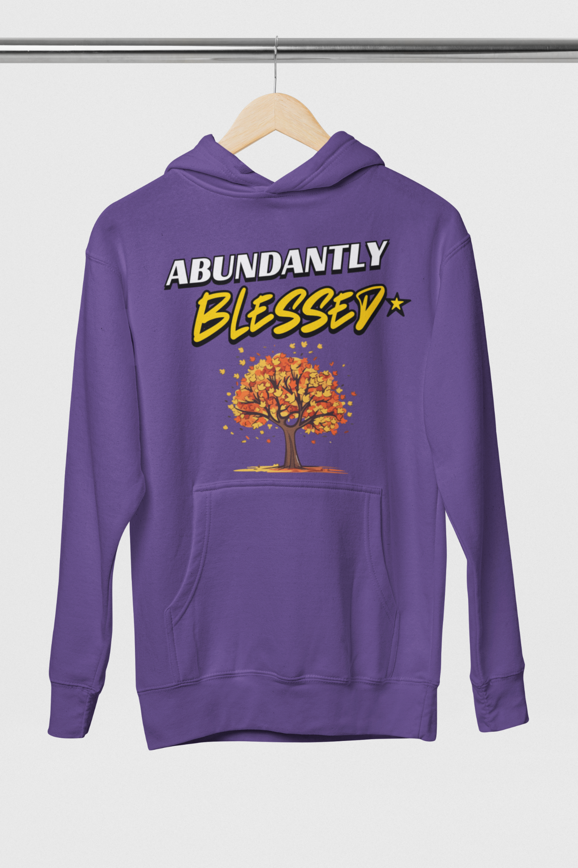 Abundantly Blessed – Faithful Gratitude Hoodie | HeartHalo