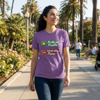 Follow Faith Unfollow Fear | Unisex Tri-Blend Short Sleeve T-Shirt T-Shirt - HeartHalo