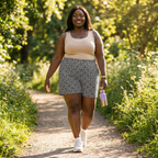 Halo Rings | AOP Unisex Athletic Long Shorts Long Shorts - HeartHalo