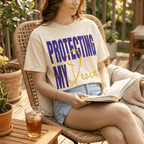 Protecting My Peace | Unisex Garment-Dyed T-Shirt T-Shirt - HeartHalo