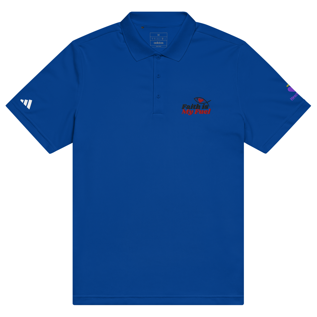 Faith is my Fuel | Adidas sport polo