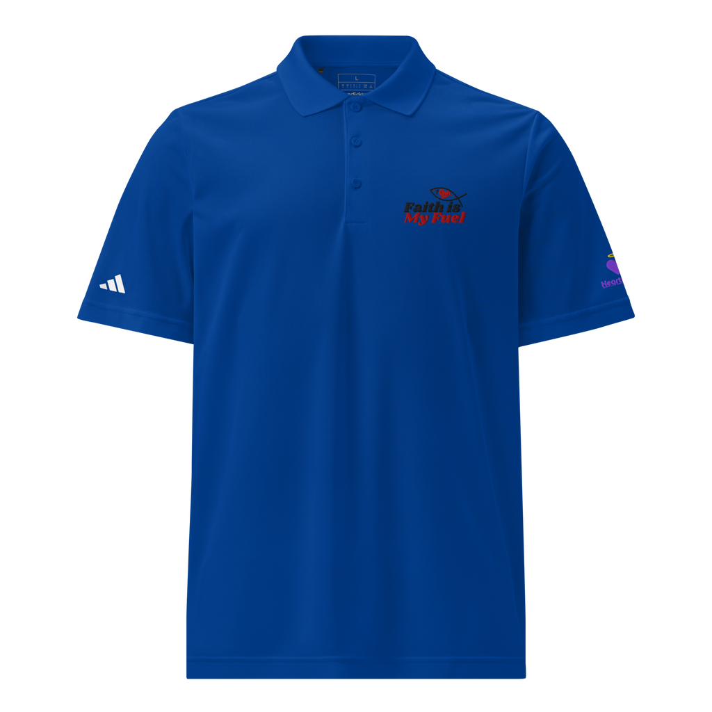 Faith is my Fuel | Adidas sport polo