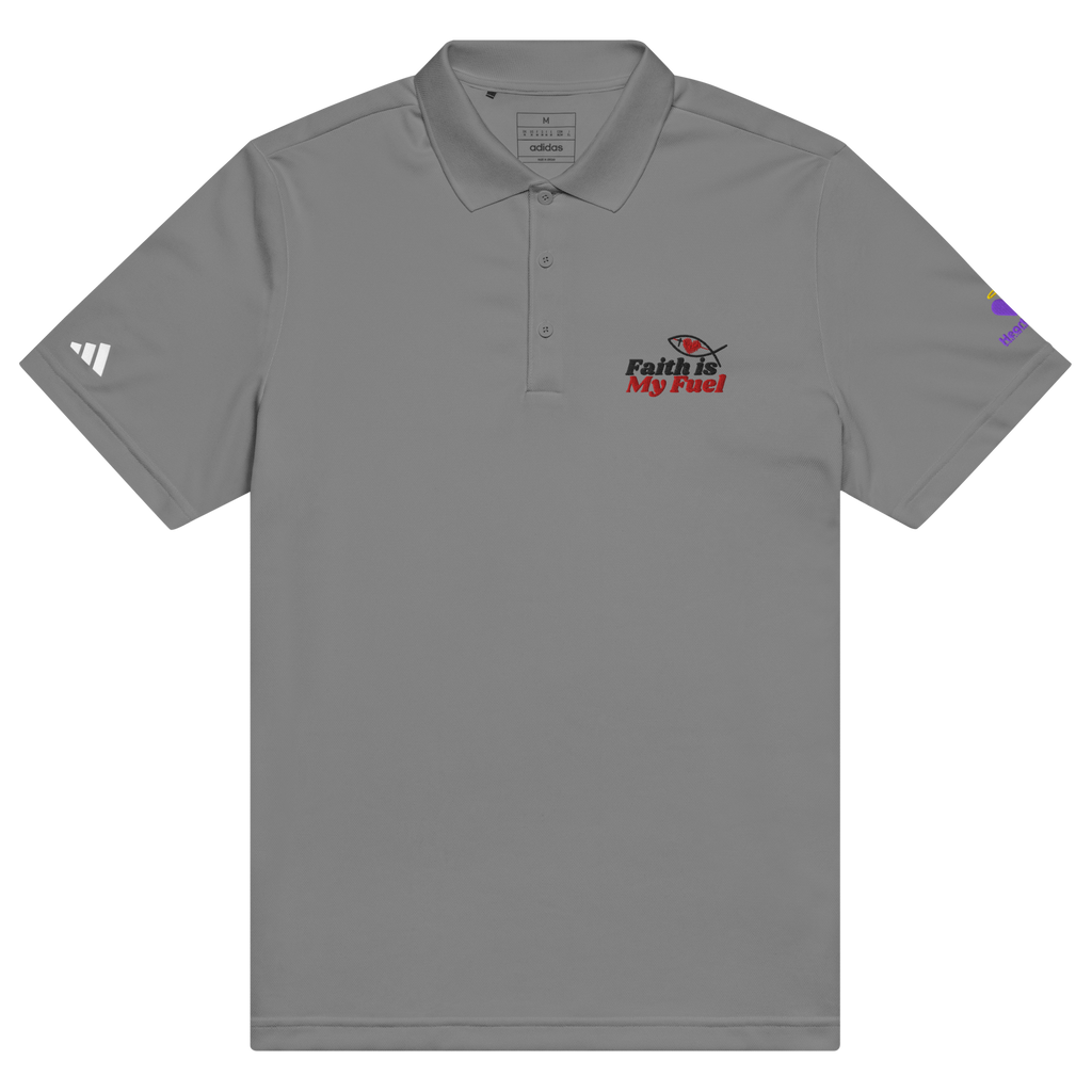 Faith is my Fuel | Adidas sport polo