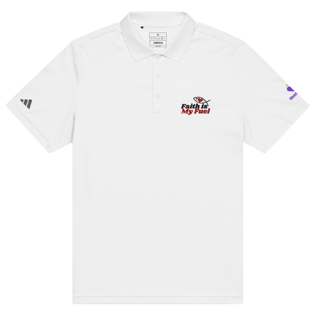 Faith is my Fuel | Adidas sport polo