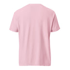 Be the Light | Embroidered Unisex garment-dyed T-Shirt in Blossom, back view