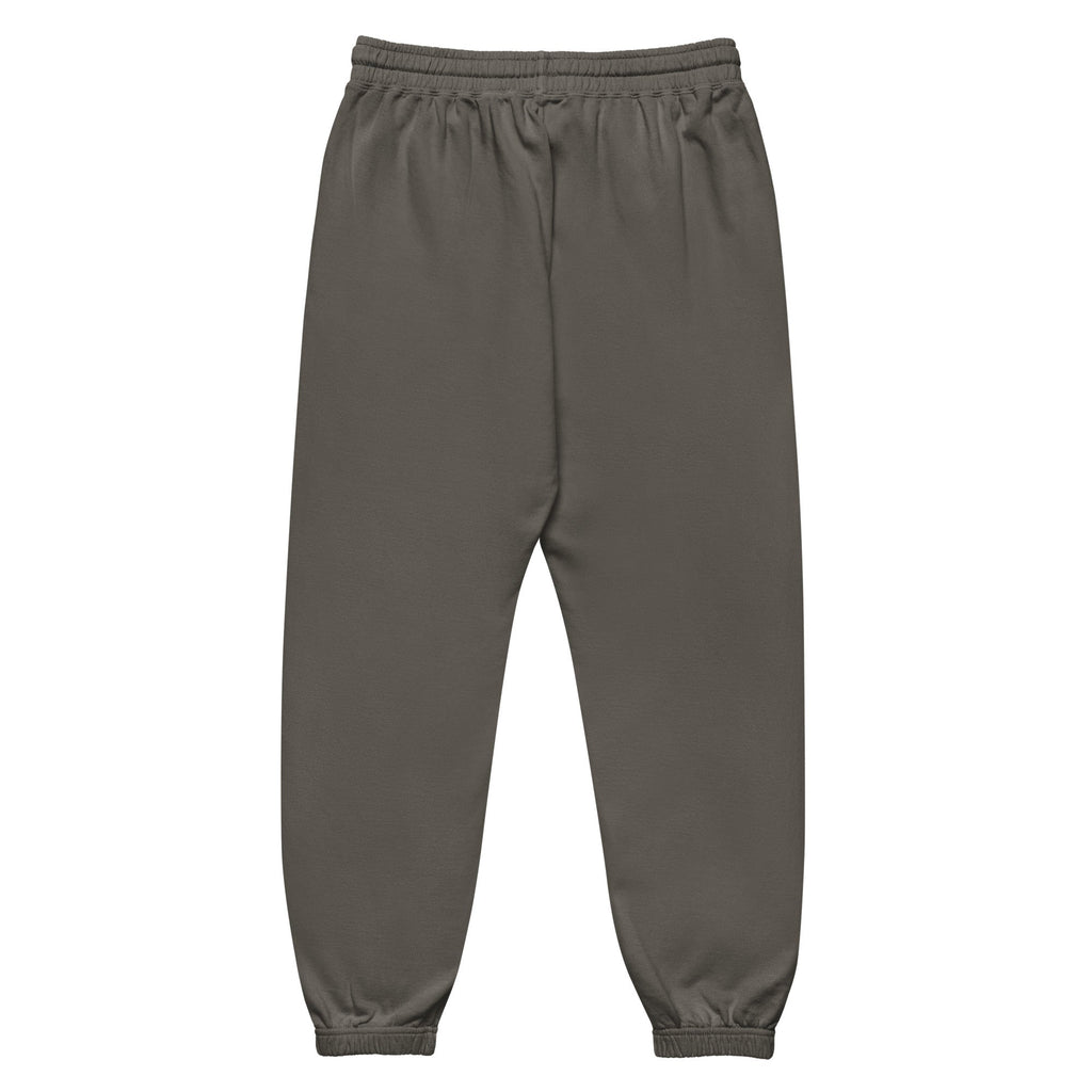 Be Strong and Courageous | Embroidered Unisex Garment Dyed Fleece Sweatpants T-SHIRT - HeartHalo
