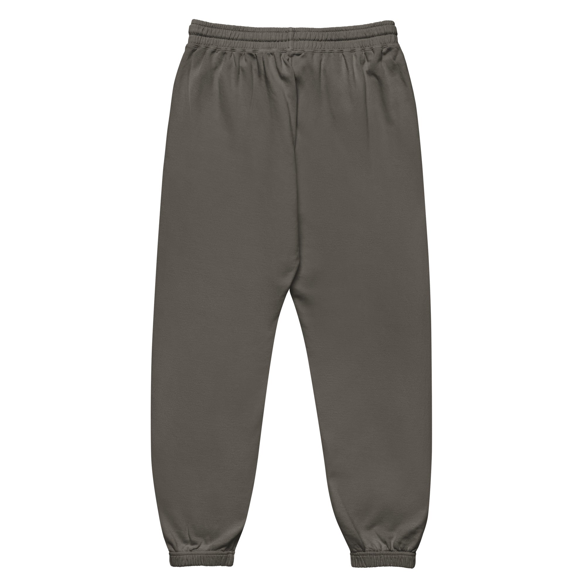 Be Strong and Courageous | Embroidered Unisex Garment Dyed Fleece Sweatpants T-SHIRT - HeartHalo