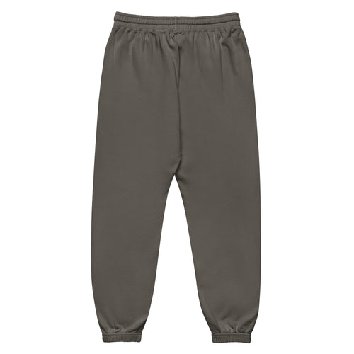 Be Strong and Courageous | Embroidered Unisex Garment Dyed Fleece Sweatpants T-SHIRT - HeartHalo