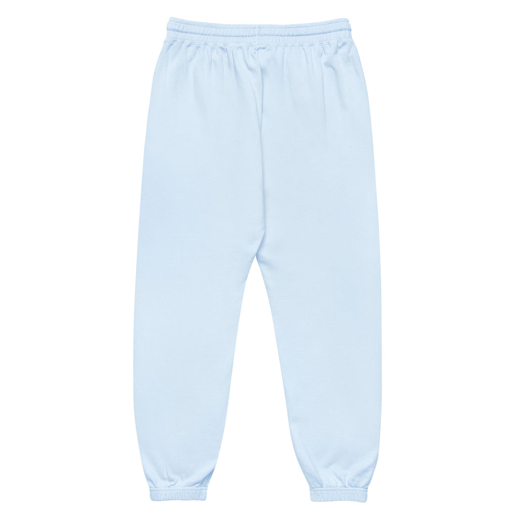 Be Strong and Courageous | Embroidered Unisex Garment Dyed Fleece Sweatpants T-SHIRT - HeartHalo