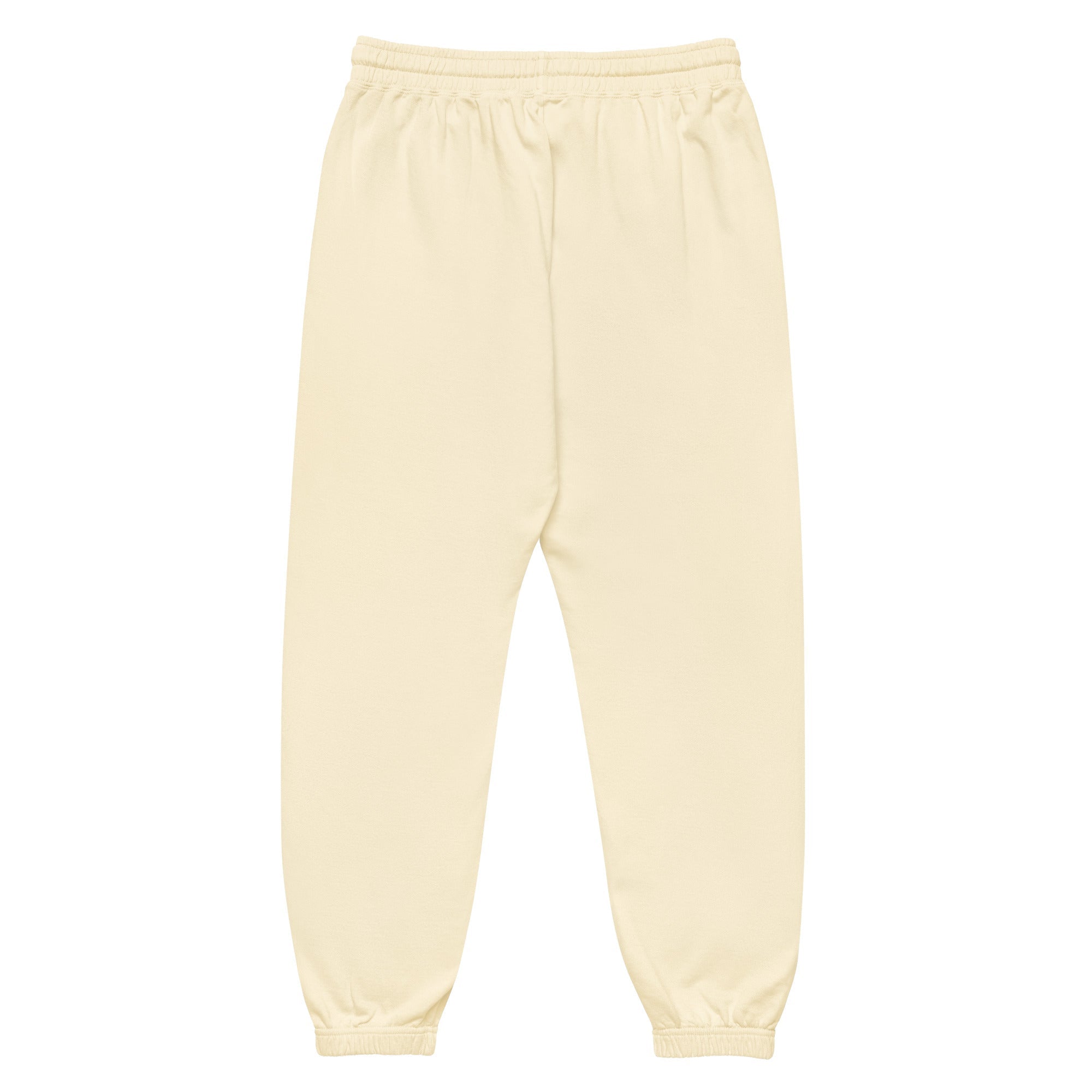 Be Strong and Courageous | Embroidered Unisex Garment Dyed Fleece Sweatpants T-SHIRT - HeartHalo