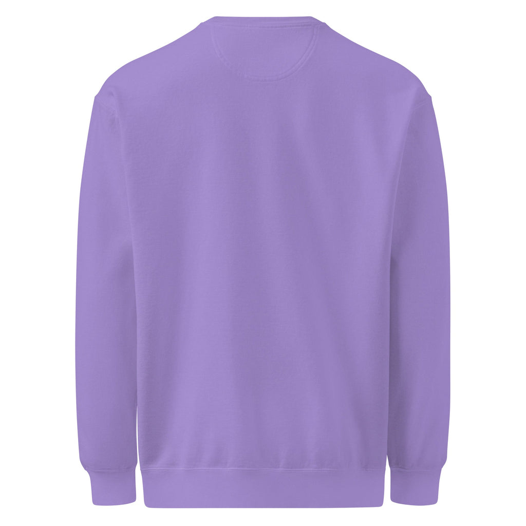Be Strong and Courageous | Embroidered Unisex Garment-Dyed Sweatshirt T-SHIRT - HeartHalo