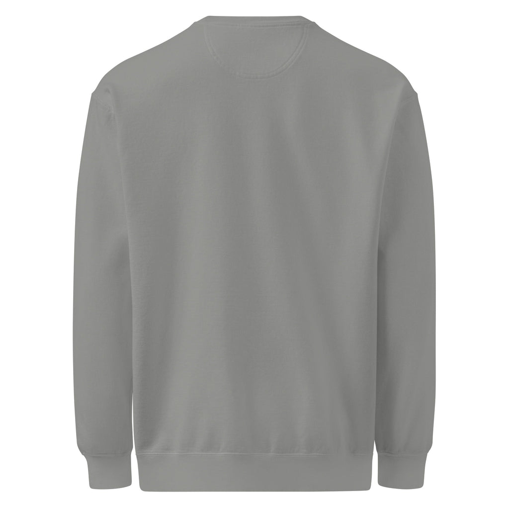 Be Strong and Courageous | Embroidered Unisex Garment-Dyed Sweatshirt T-SHIRT - HeartHalo