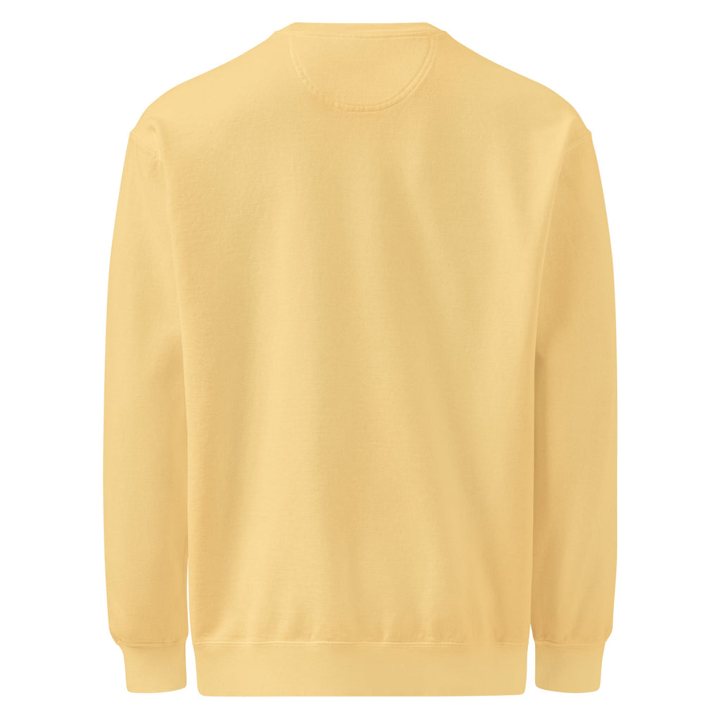 Be Strong and Courageous | Embroidered Unisex Garment-Dyed Sweatshirt T-SHIRT - HeartHalo