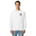 Be Strong and Courageous | Embroidered Unisex Garment-Dyed Sweatshirt T-SHIRT - HeartHalo