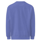 Be Strong and Courageous | Embroidered Unisex Garment-Dyed Sweatshirt T-SHIRT - HeartHalo