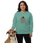 Blessed Loved Loyal | Unisex Garment-Dyed Sweatshirt Sweatshirt - HeartHalo