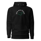 You are Loved | Embroidered Unisex Premium Pullover Hoodie