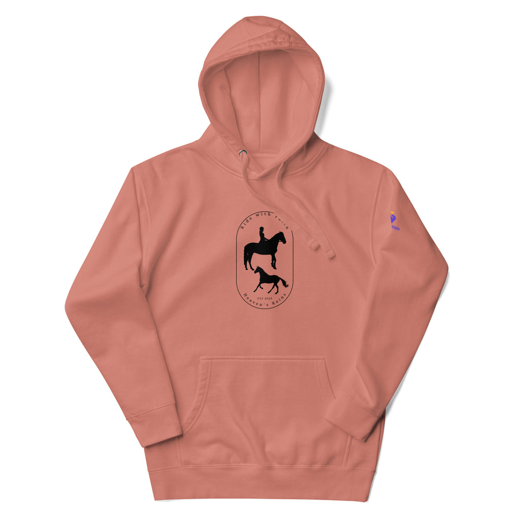 Ride with Faith | Unisex Premium Pullover Hoodie Hoodie - HeartHalo