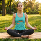 Faith Over Frisky | Women’s Racerback Tank Top Tank Top - HeartHalo