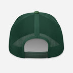 His Grace is Enough | Embroidered Trucker Cap in Evergreen, back view