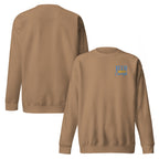 His Grace is Enough| Embroidered Unisex Premium Sweatshirt T-SHIRT - HeartHalo