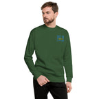 His Grace is Enough| Embroidered Unisex Premium Sweatshirt T-SHIRT - HeartHalo