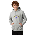 Redeemed & Rescued | Unisex Champion Premium Pullover Hoodie Hoodie - HeartHalo