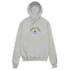 Redeemed & Rescued | Unisex Champion Premium Pullover Hoodie Hoodie - HeartHalo