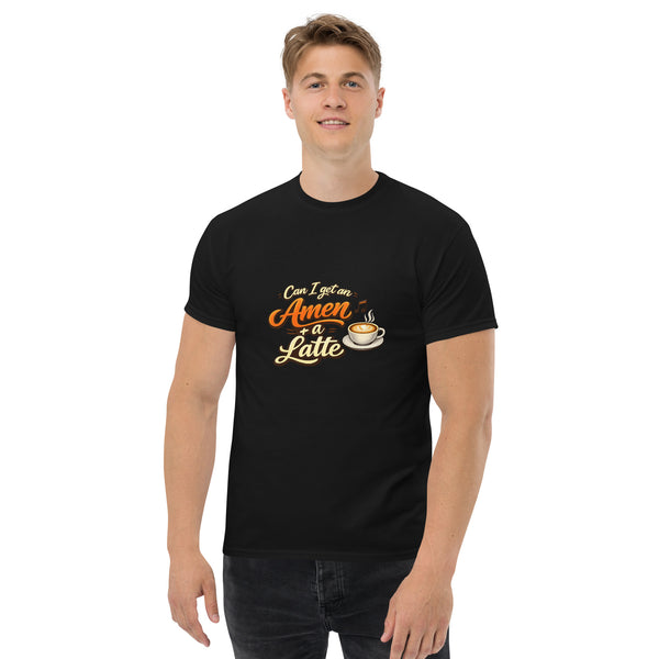 Can I Get an Amen and a Latte? | Unisex Classic T-Shirt