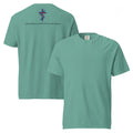Everything is Possible for One who Believes | Unisex Garment-Dyed T-Shirt in Seafoam, front view