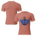 Anchored in Grace | Unisex Tri-Blend Short Sleeve Shirt T-Shirt - HeartHalo