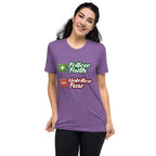 Follow Faith Unfollow Fear | Unisex Tri-Blend Short Sleeve T-Shirt T-Shirt - HeartHalo