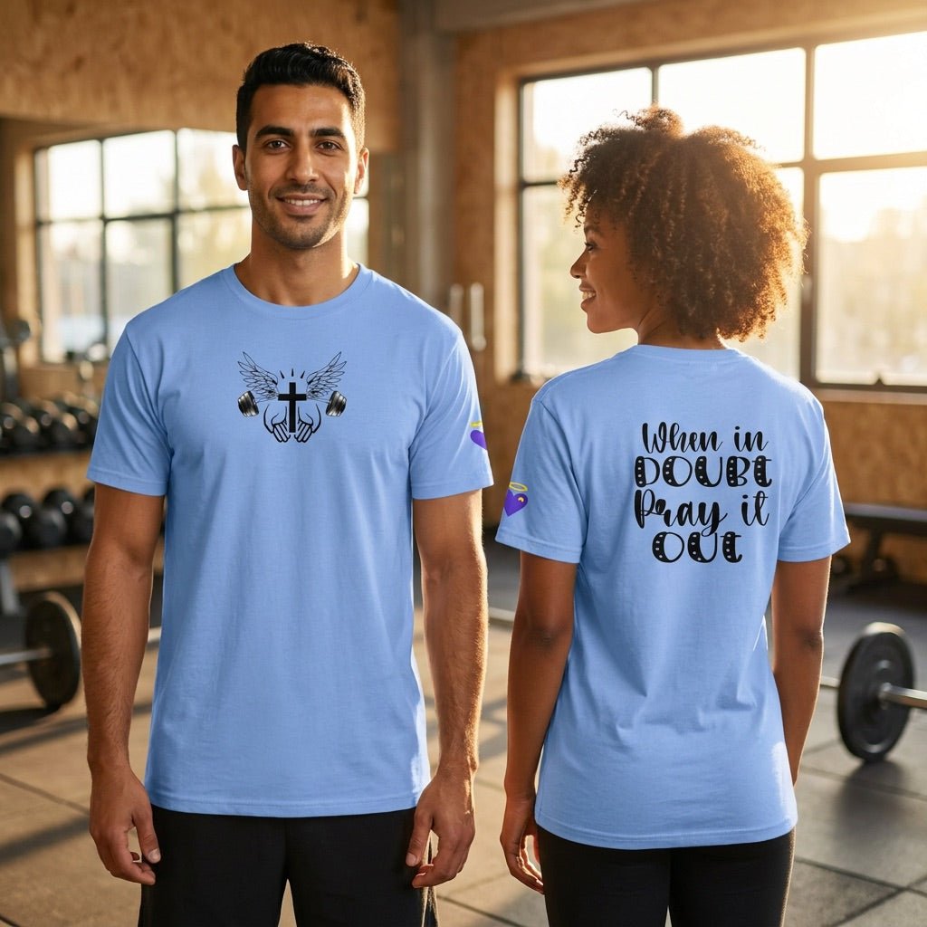 When in Doubt Pray it out | Unisex Classic T-Shirt T-Shirt - HeartHalo